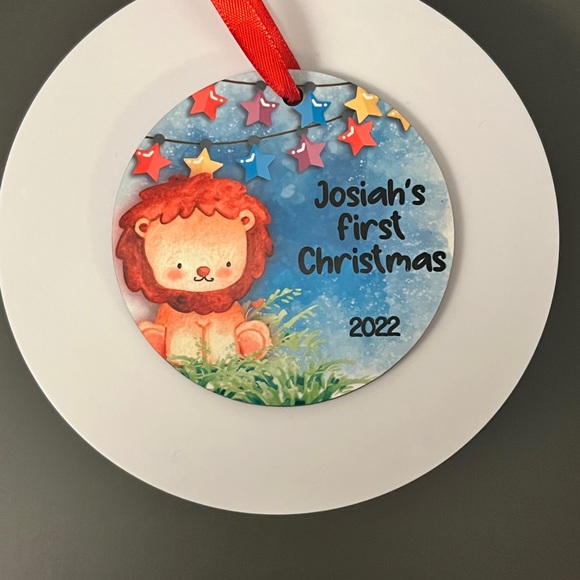 First Christmas Ornament - Picture 2 of 2